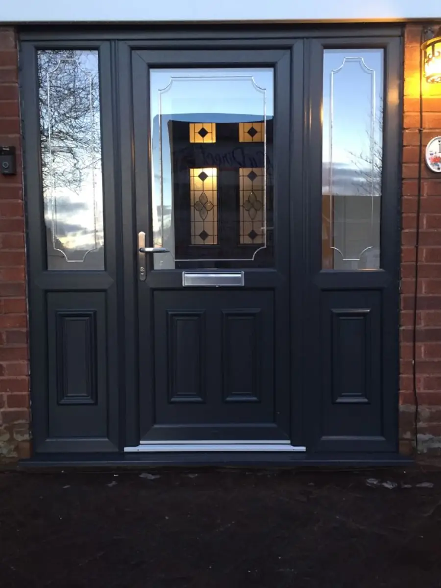 Anthracite Grey Stafford Upvc Door