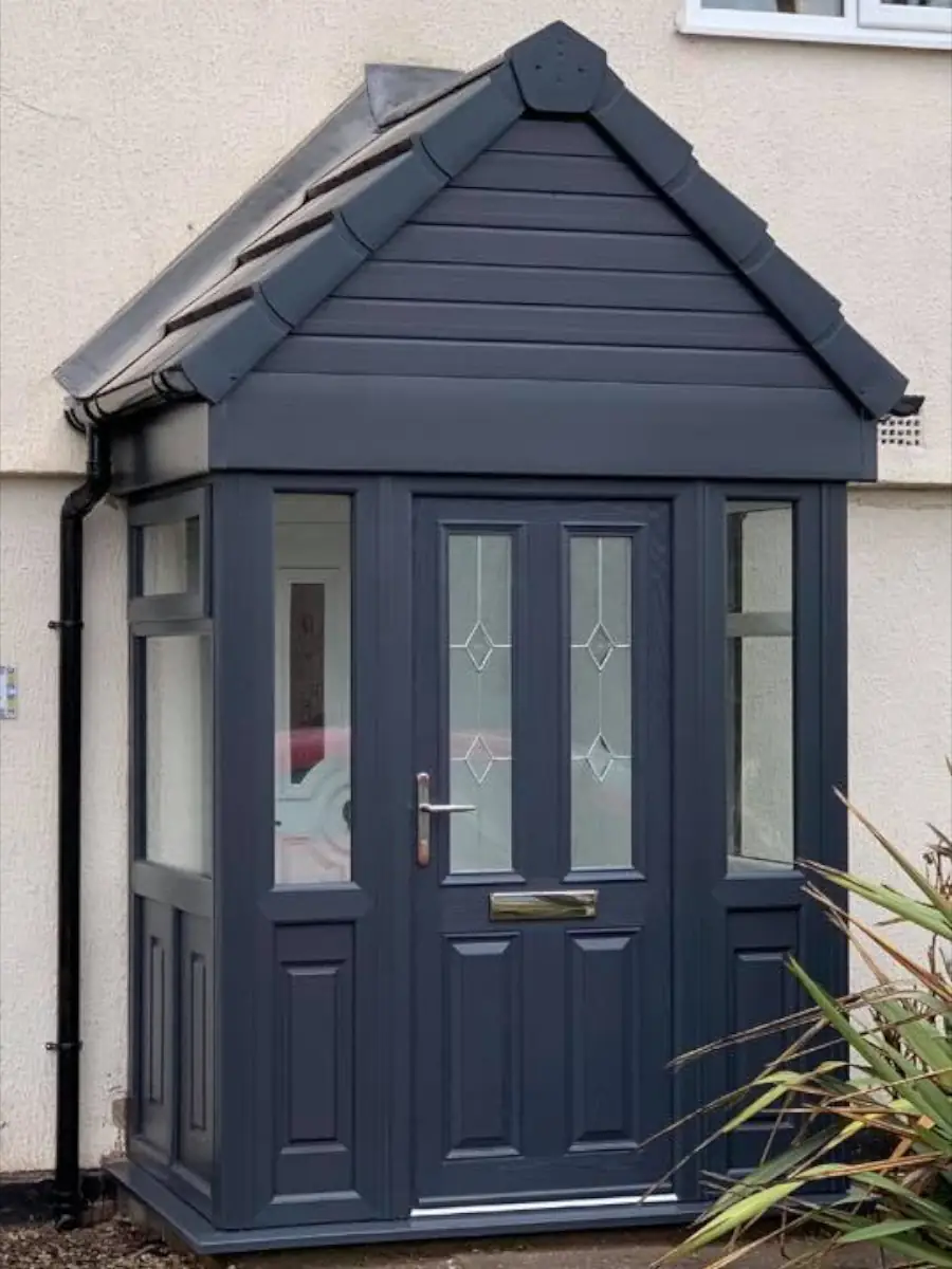Anthracite Grey Upvc Porch