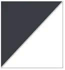 Graines Anthracite Grey On White