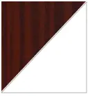 Mahogany On White