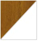 Oak On White