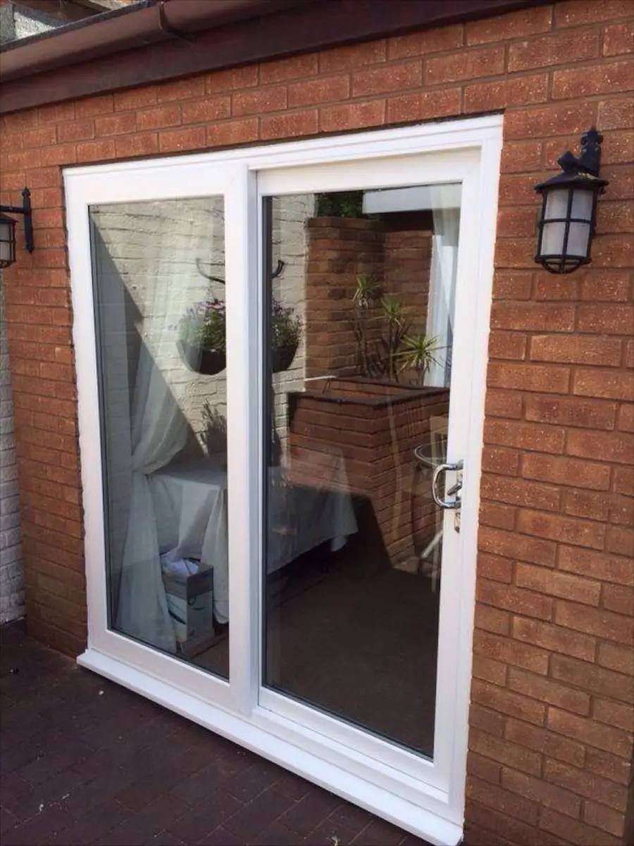 White Patio Doors