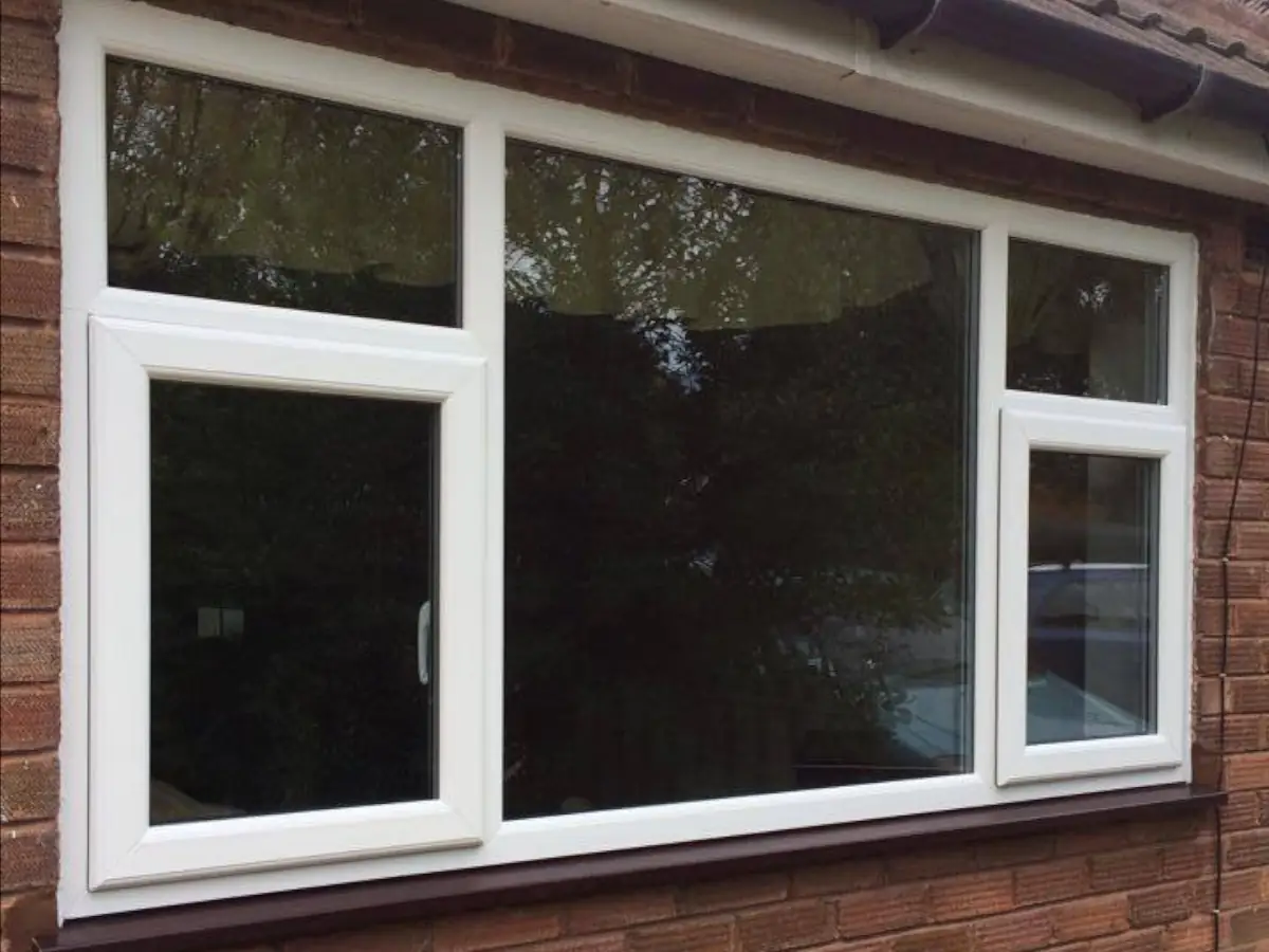 White Upvc Window